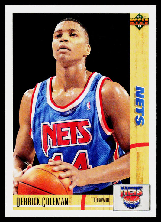 1991-92 Upper Deck #332 Derrick Coleman