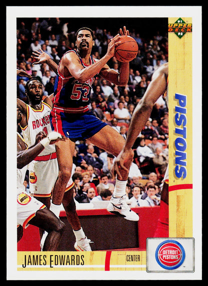1991-92 Upper Deck #338 James Edwards