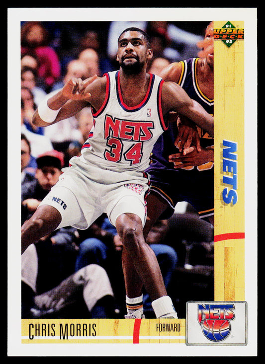 1991-92 Upper Deck #339 Chris Morris