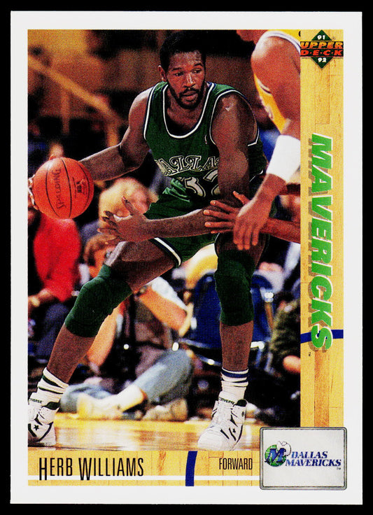 1991-92 Upper Deck #320 Herb Williams