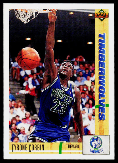 1991-92 Upper Deck #322 Tyrone Corbin