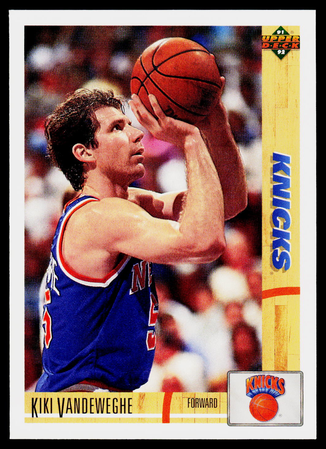 1991-92 Upper Deck #323 Kiki Vandeweghe