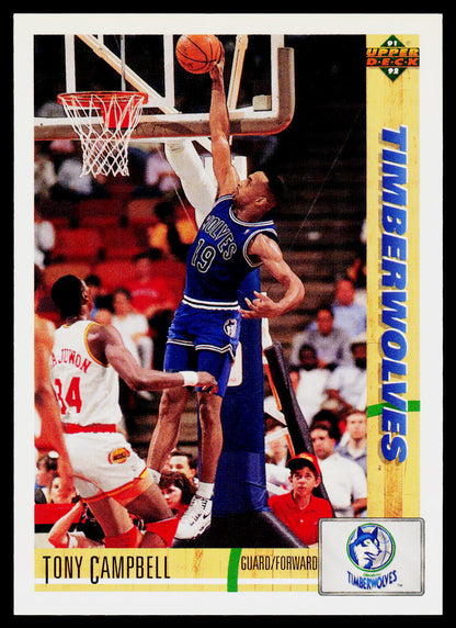 1991-92 Upper Deck #326 Tony Campbell