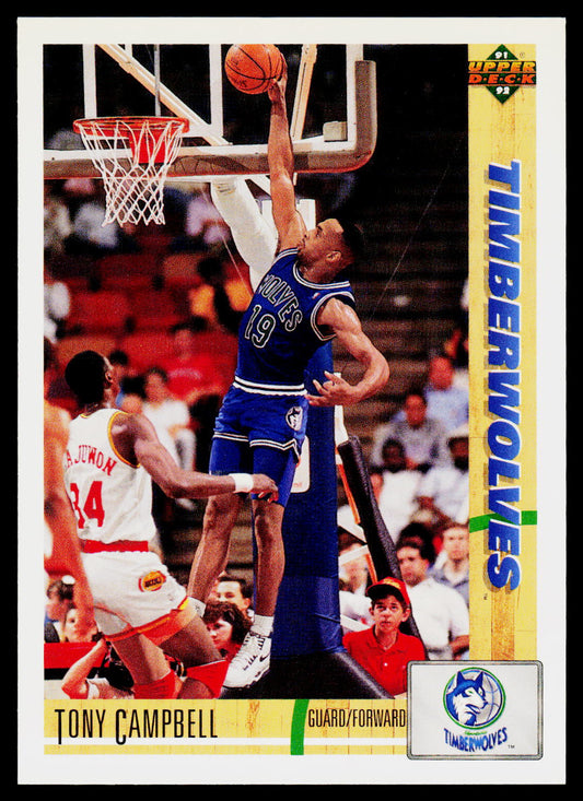 1991-92 Upper Deck #326 Tony Campbell