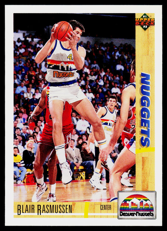 1991-92 Upper Deck #312 Blair Rasmussen