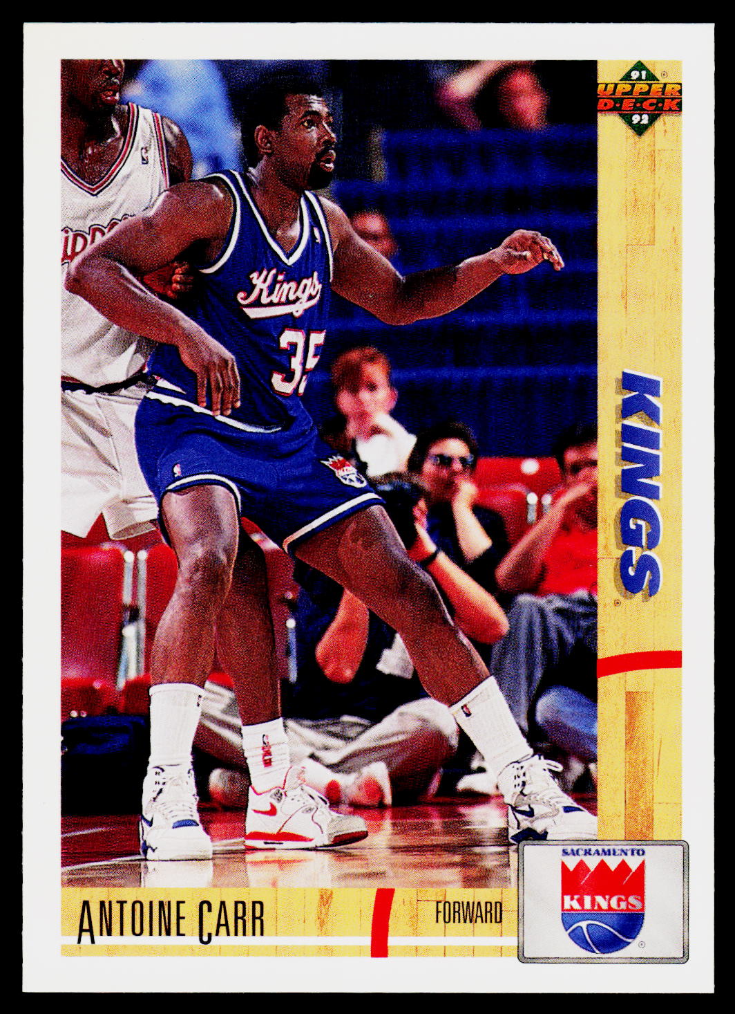 1991-92 Upper Deck #313 Antoine Carr
