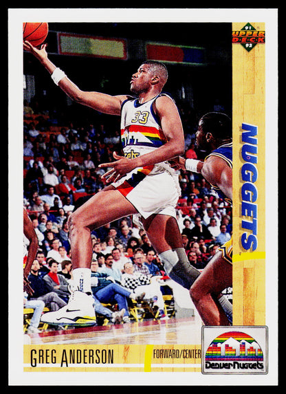 1991-92 Upper Deck #314 Greg Anderson
