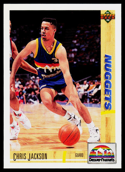 1991-92 Upper Deck #319 Chris Jackson
