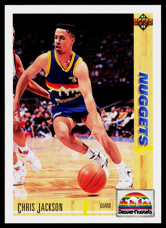 1991-92 Upper Deck #319 Chris Jackson