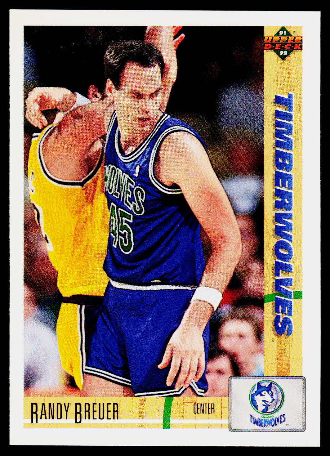 1991-92 Upper Deck #301 Randy Breuer
