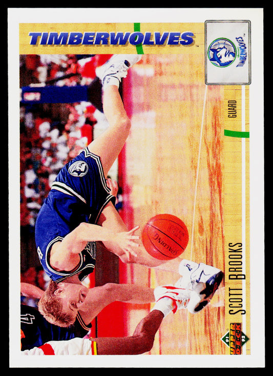 1991-92 Upper Deck #303 Scott Brooks