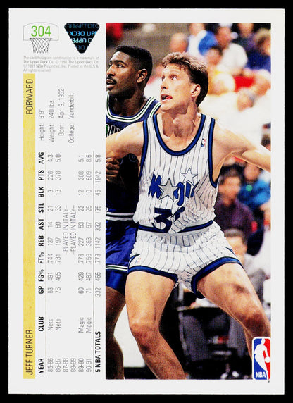 1991-92 Upper Deck #304 Jeff Turner