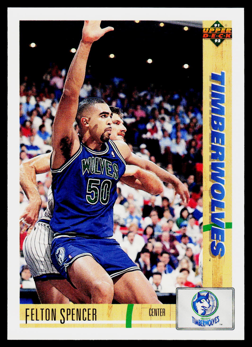 1991-92 Upper Deck #305 Felton Spencer