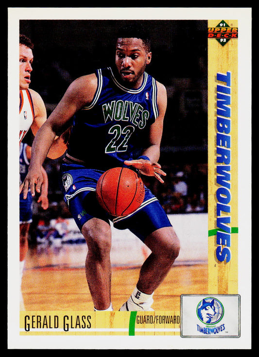 1991-92 Upper Deck #307 Gerald Glass
