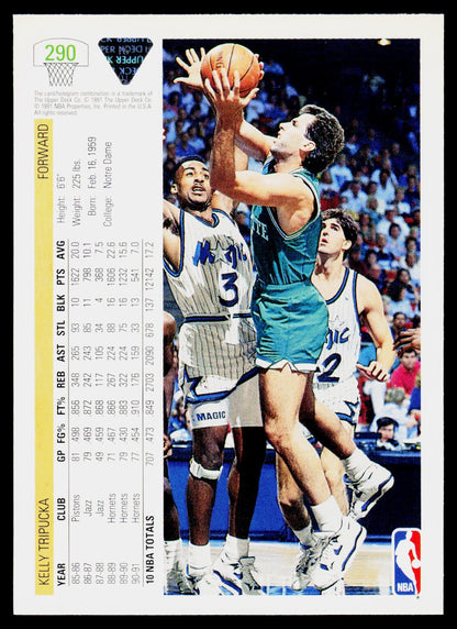 1991-92 Upper Deck #290 Kelly Tripucka