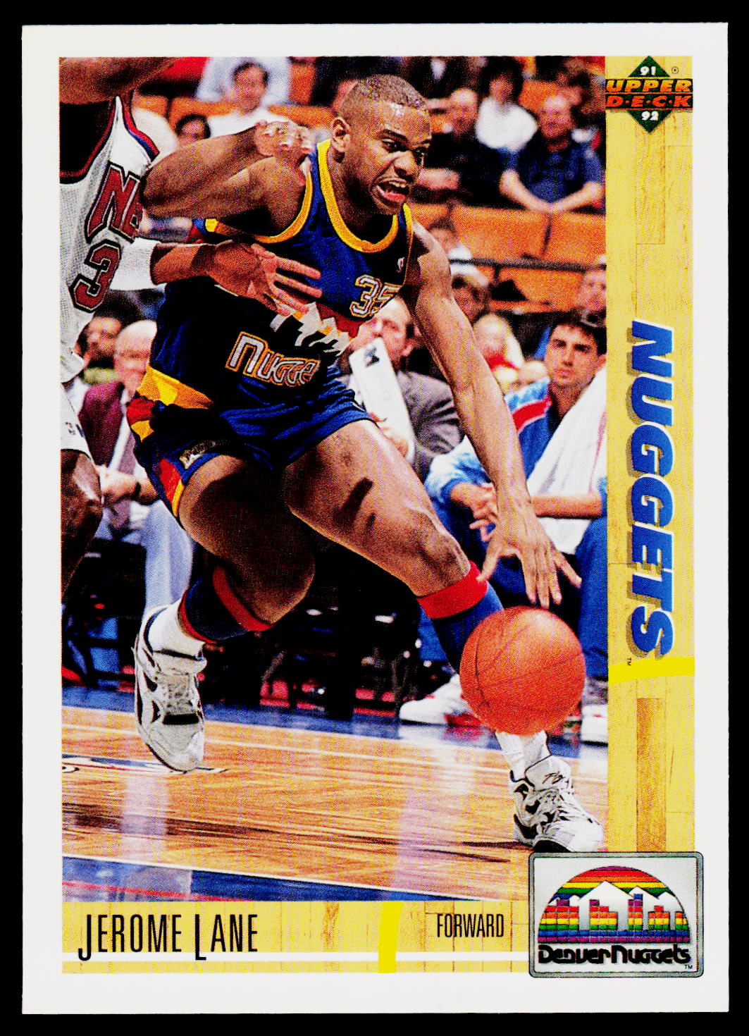 1991-92 Upper Deck #295 Jerome Lane