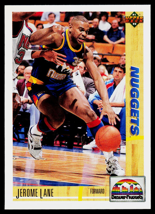 1991-92 Upper Deck #295 Jerome Lane
