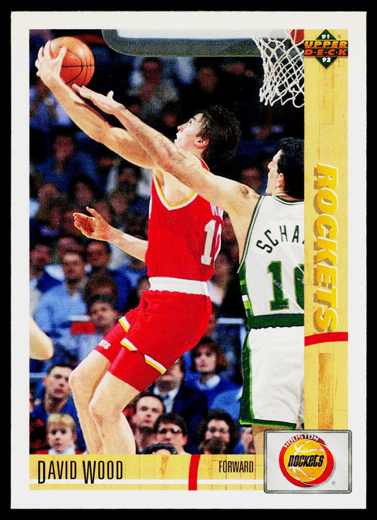 1991-92 Upper Deck #298 David Wood