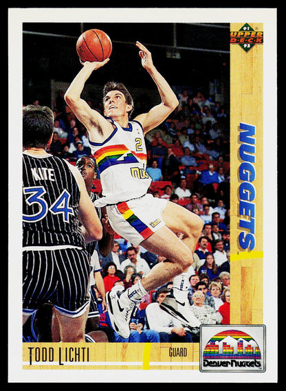 1991-92 Upper Deck #299 Todd Lichti