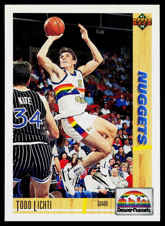 1991-92 Upper Deck #299 Todd Lichti