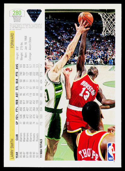 1991-92 Upper Deck #280 Larry Smith