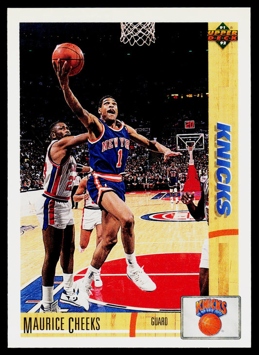 1991-92 Upper Deck #281 Maurice Cheeks