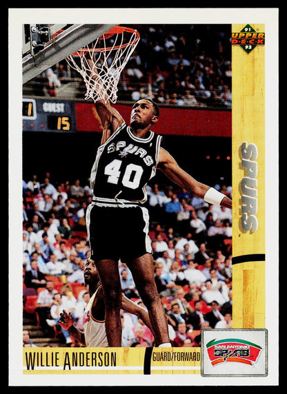 1991-92 Upper Deck #282 Willie Anderson