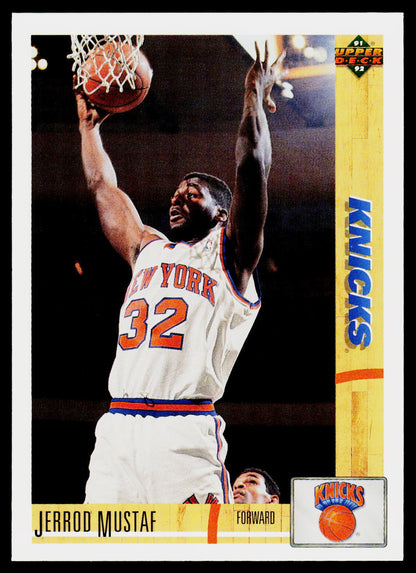 1991-92 Upper Deck #284 Jerrod Mustaf