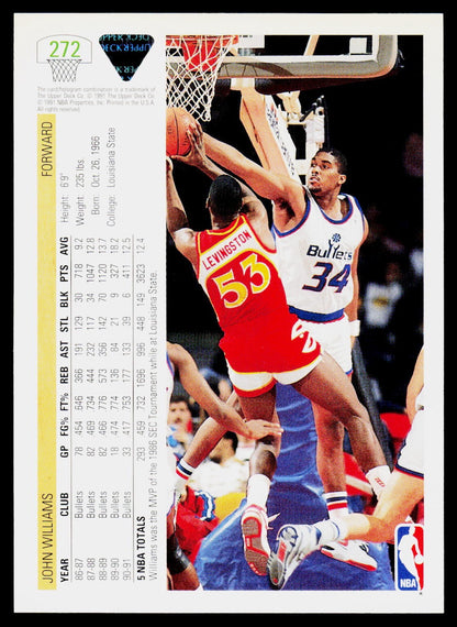 1991-92 Upper Deck #272 John Williams