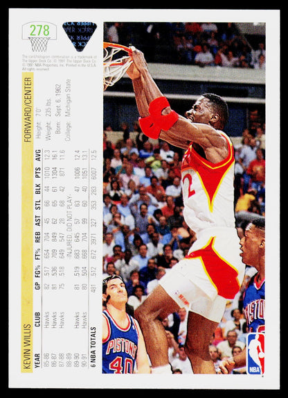 1991-92 Upper Deck #278 Kevin Willis