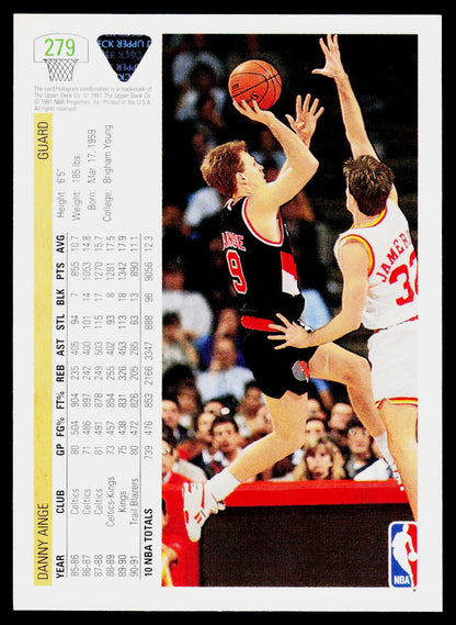 1991-92 Upper Deck #279 Danny Ainge