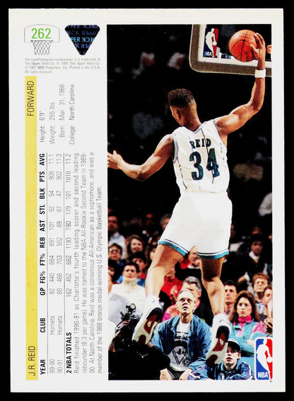 1991-92 Upper Deck #262 J.R. Reid