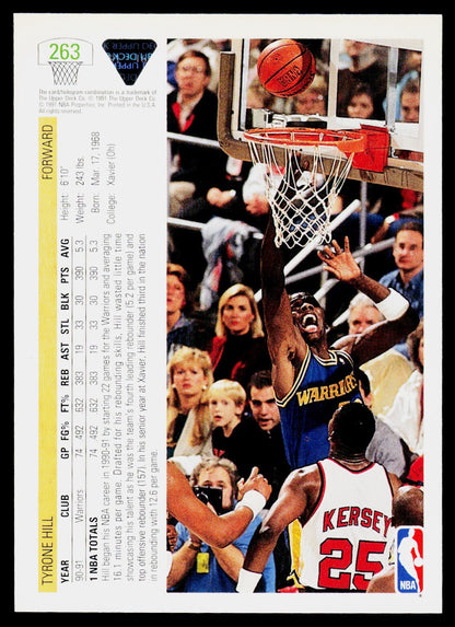 1991-92 Upper Deck #263 Tyrone Hill
