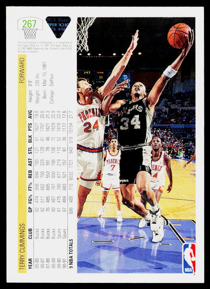 1991-92 Upper Deck #267 Terry Cummings