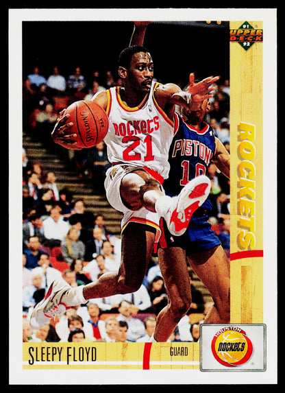 1991-92 Upper Deck #252 Sleepy Floyd