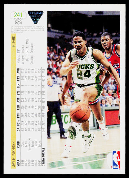 1991-92 Upper Deck #241 Jay Humphries