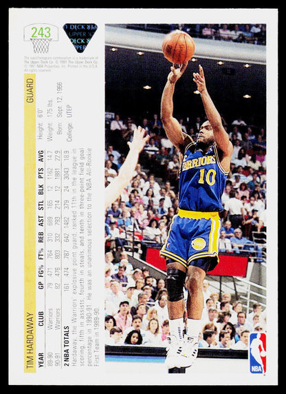 1991-92 Upper Deck #243 Tim Hardaway
