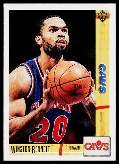 1991-92 Upper Deck #247 Winston Bennett