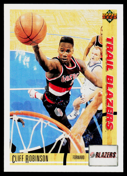 1991-92 Upper Deck #220 Cliff Robinson