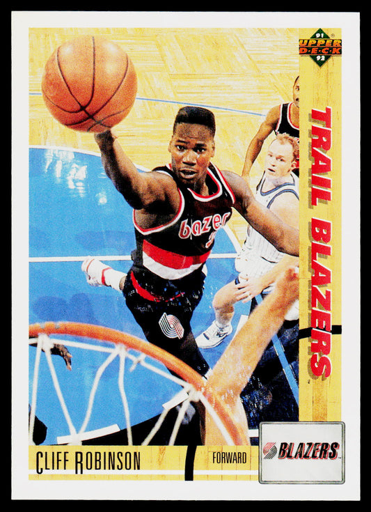 1991-92 Upper Deck #220 Cliff Robinson