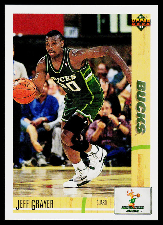1991-92 Upper Deck #221 Jeff Grayer
