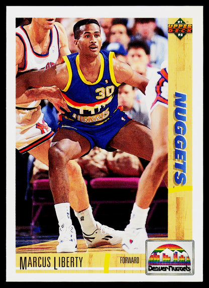 1991-92 Upper Deck #222 Marcus Liberty