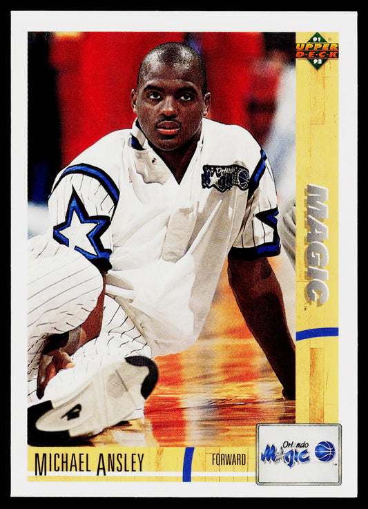 1991-92 Upper Deck #224 Michael Ansley