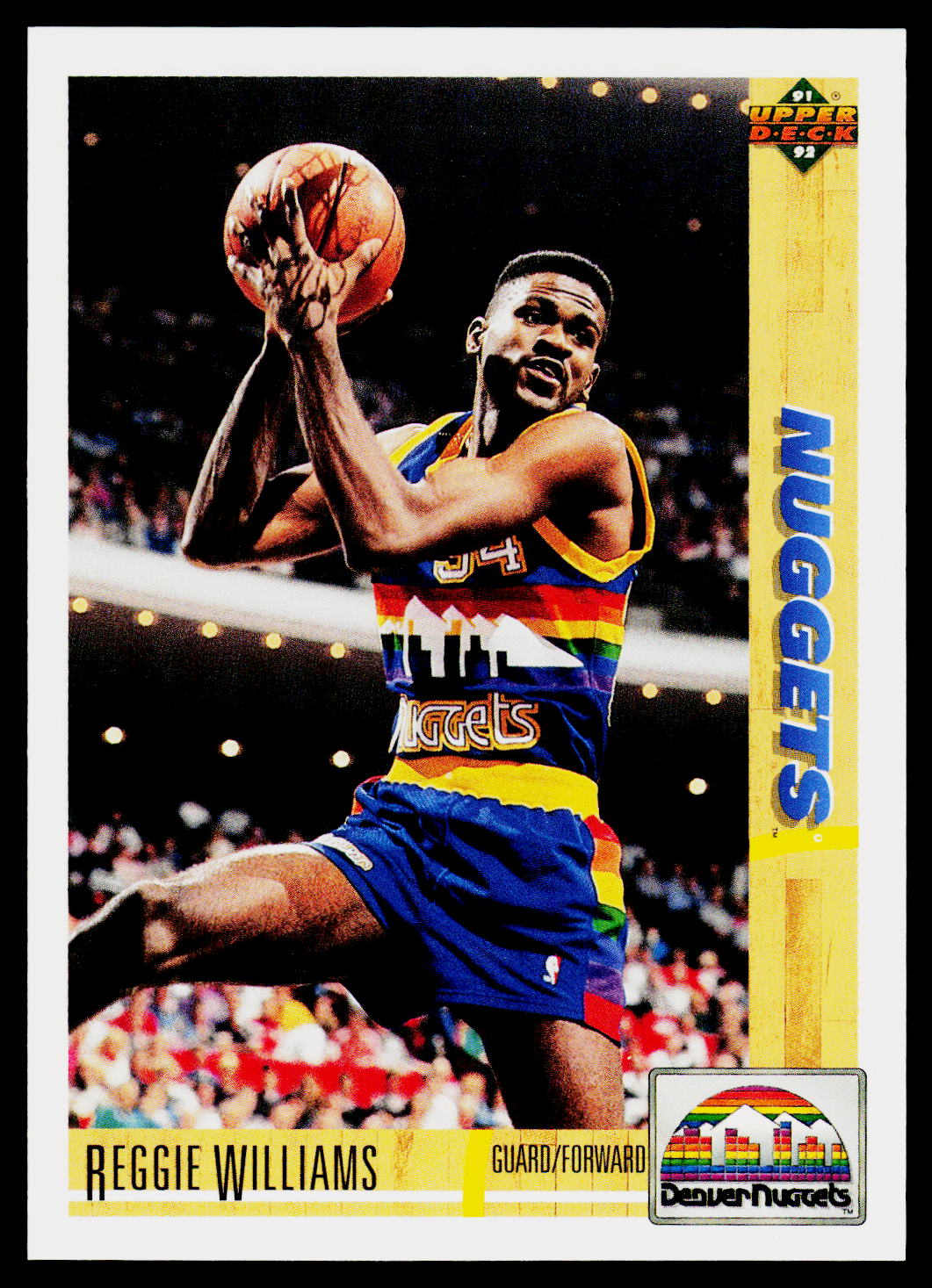 1991-92 Upper Deck #206 Reggie Williams