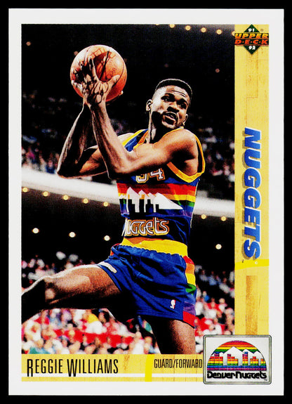 1991-92 Upper Deck #206 Reggie Williams