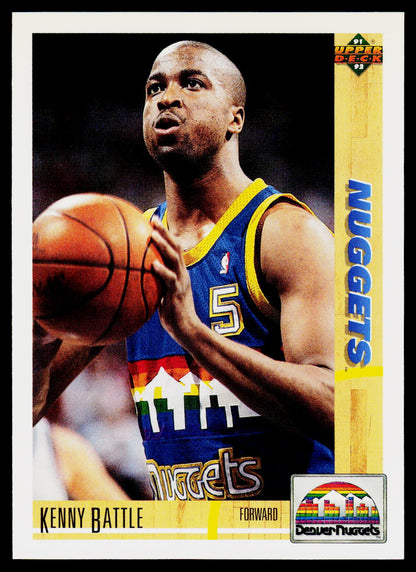 1991-92 Upper Deck #209 Kenny Battle