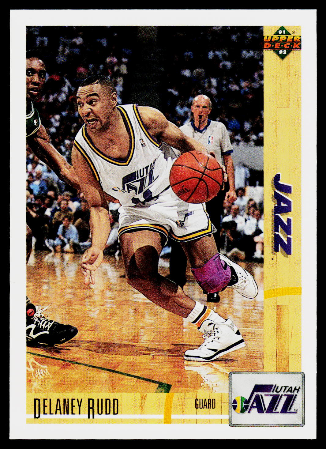 1991-92 Upper Deck #197 Delaney Rudd