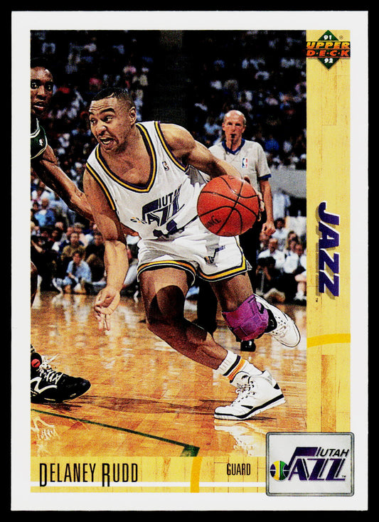 1991-92 Upper Deck #197 Delaney Rudd