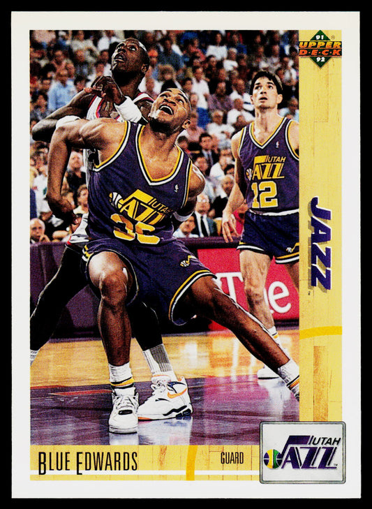 1991-92 Upper Deck #199 Blue Edwards