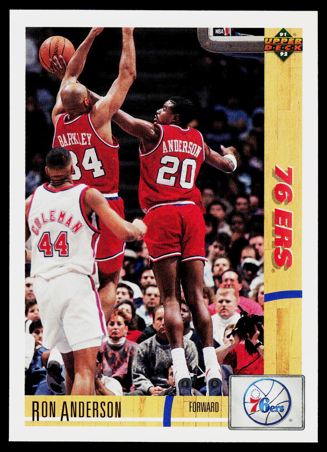 1991-92 Upper Deck #180 Ron Anderson